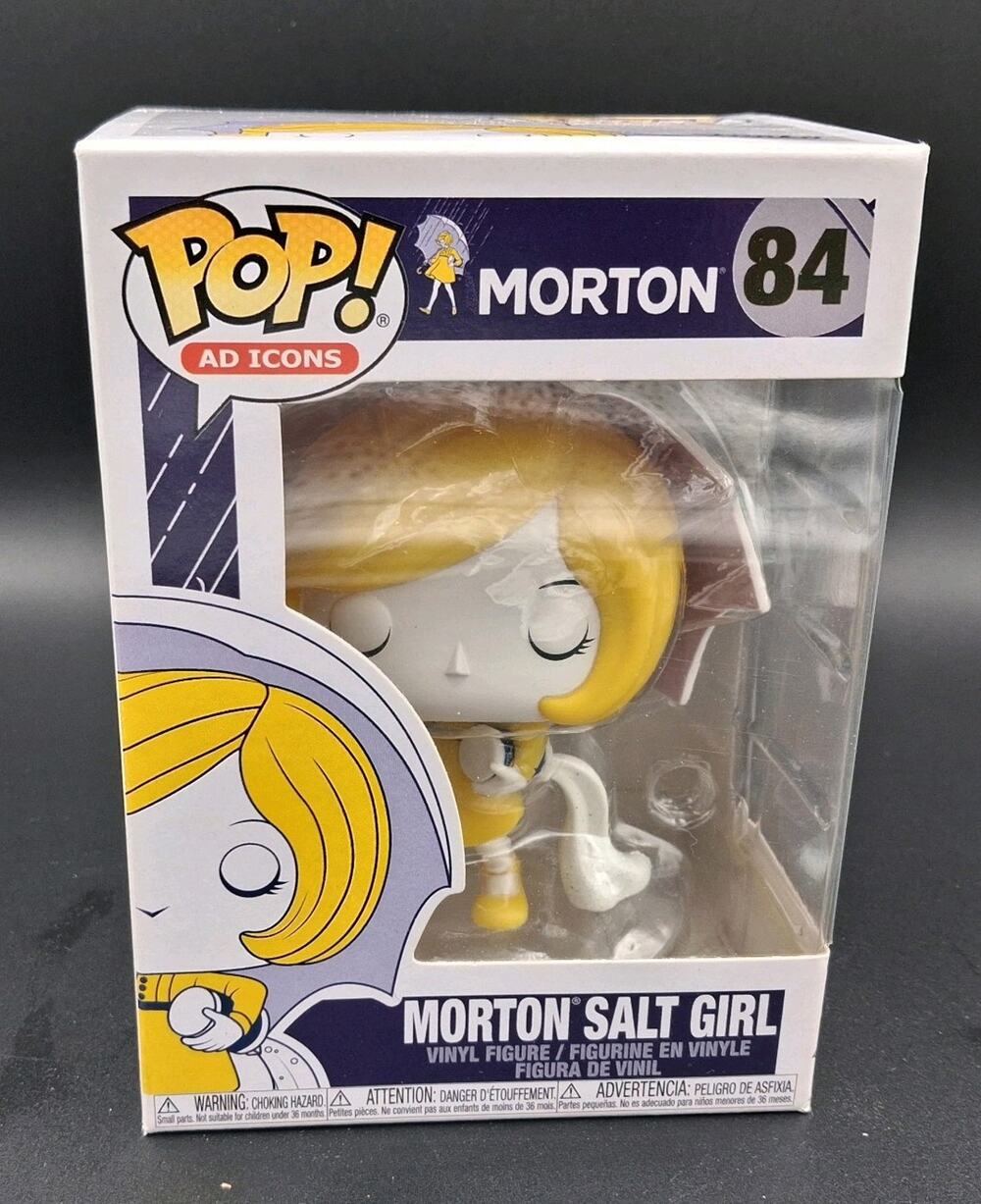 Funko Pop! Ad Icons Morton Salt Girl #84 Vinyl Figure NIB